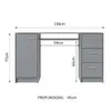 Escritorio Alaska 3 Cajones y 1 Puerta - Bibliotecas, Uruguay | Balton, vista 15 de 23