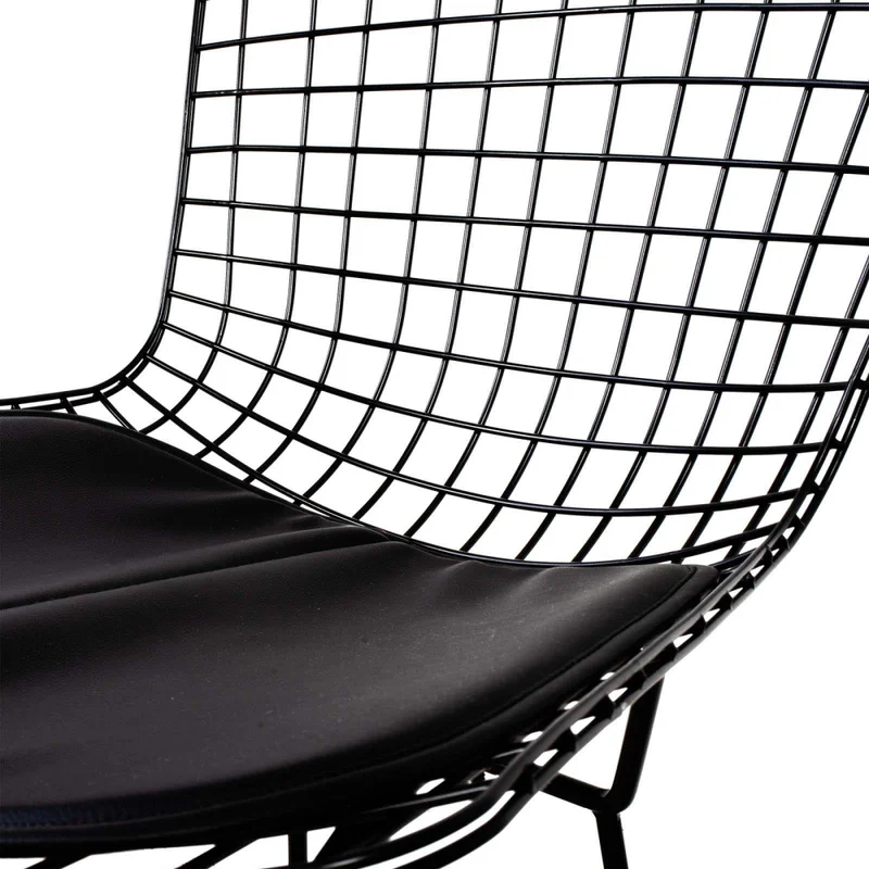 Silla Metal Negro Bertoia C-451 en Negro - Sillas, Uruguay | Divino, vista 7