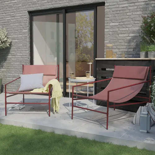 Silla relax Rio Roja - Muebles para el exterior, Uruguay | Naterial Uruguay