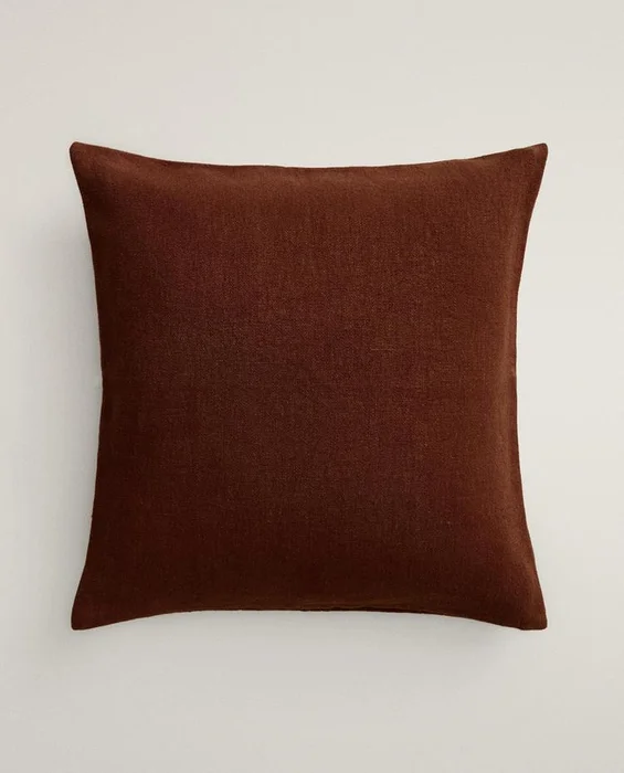 FUNDA COJÍN CÁÑAMO - Textiles, Uruguay | Zara Home, vista 4