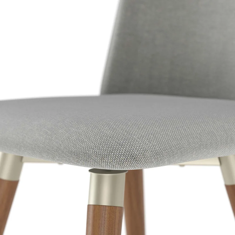Silla De Comedor Madera Gris Ivete Giratoria en Gris - Sillas, Uruguay | Divino, vista 6