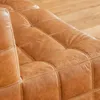 BUTACA COLUMBIA - CUERO ITALIANO CARAMELO en Marrón - Sillones y sofás, Uruguay | La Iberica, vista 37 de 40