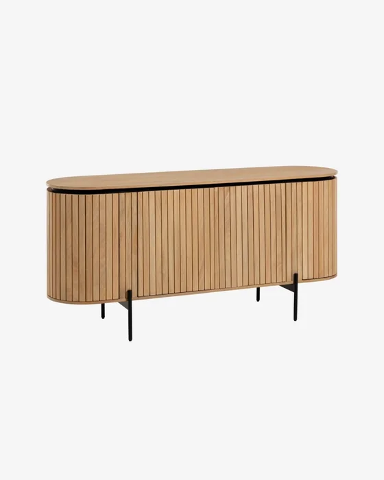 Aparador Licia 170 x 80 cm de madera maciza de mango en Madera natural - Aparadores y recibidores, Uruguay | Kavehome
