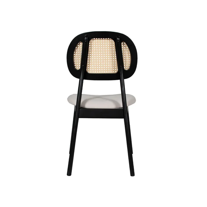 Silla De Comedor Madera Negro Darrion en Negro - Sillas, Uruguay | Divino, vista 5