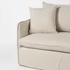 Sofá Snow con Funda - Tela Rústica - 2,5 cuerpos - TD5260-1635 (Beige) en Beige - Sillones y sofás, Uruguay | NYR, vista 4 de 5