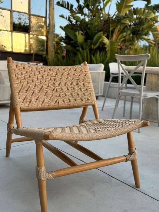 BUTACA MARTINI LOUNGE TEKA NAT en Madera natural - Muebles para el exterior, Uruguay | Masinfinito Casa, vista 2