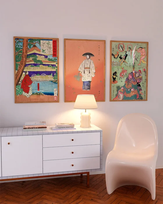 Ukiyo-e en Multicolor - Láminas, Uruguay | La Cuadrería