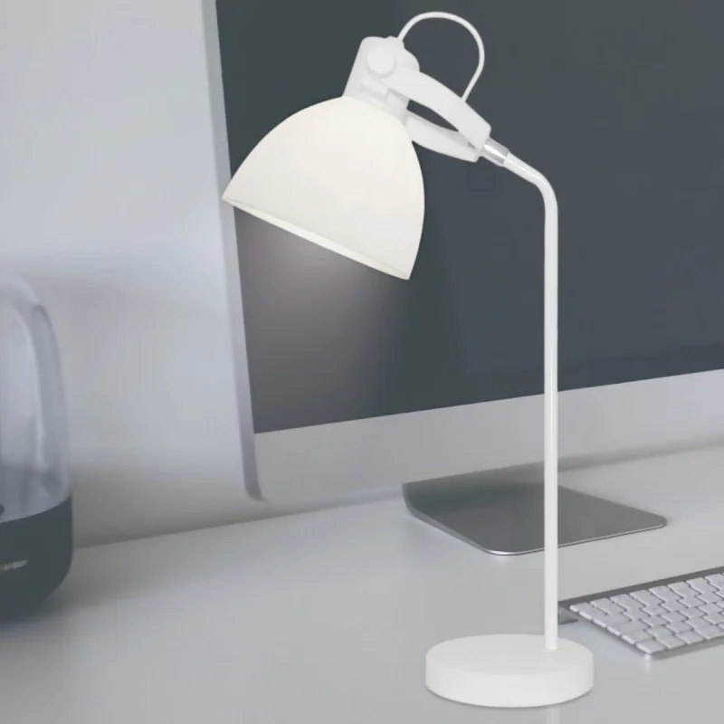Lámpara de Mesa Pixar Blanco en Blanco - Lámparas de mesa, Uruguay | Serlux, vista 3
