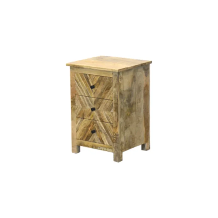 M266 Mesa de luz 45x40x65 en Madera natural - Mesas de luz, Uruguay | Victoriana