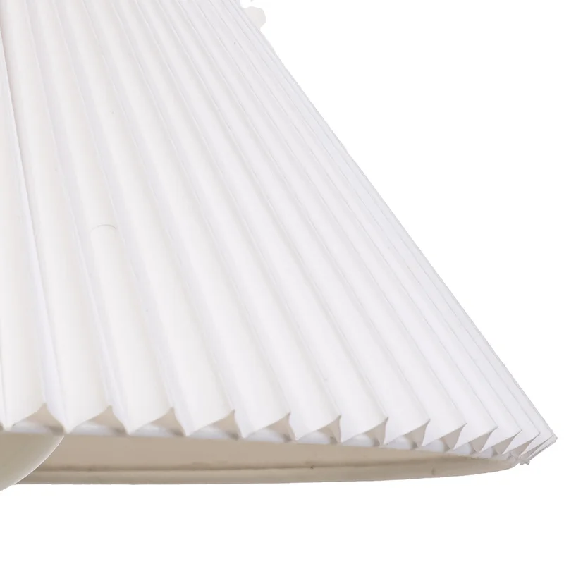 Lámpara De Techo Blanco Metal Pleating en Blanco - Lámparas colgantes, Uruguay | Divino, vista 4