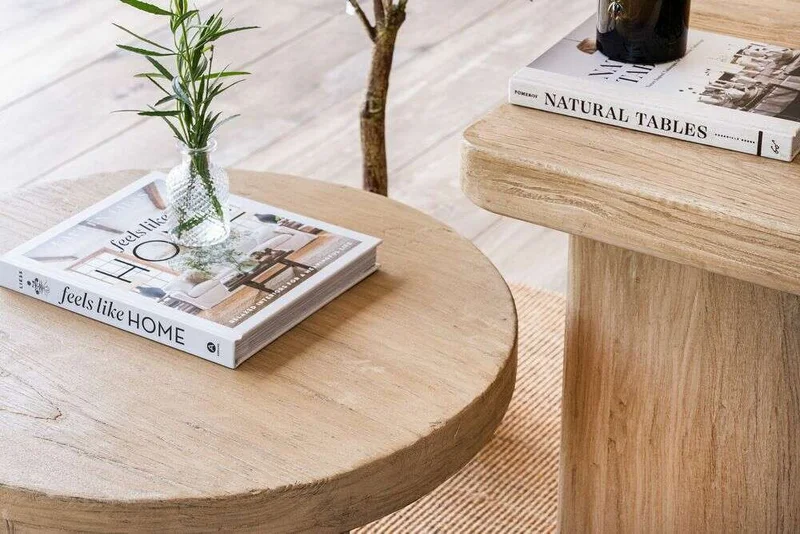 MESA LATERAL DUA - OLMO en Madera natural - Mesas de living, Uruguay | La Iberica, vista 10