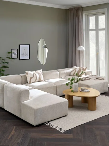 Módulo de sofá SKEJBY extremo abierto izquierda be en Beige - Sillones y sofás, Uruguay | JYSK, vista 2