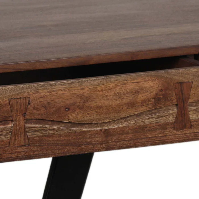 Escritorio Madera-acacia Marron Darcy en Marrón - Escritorios, Uruguay | Divino, vista 5