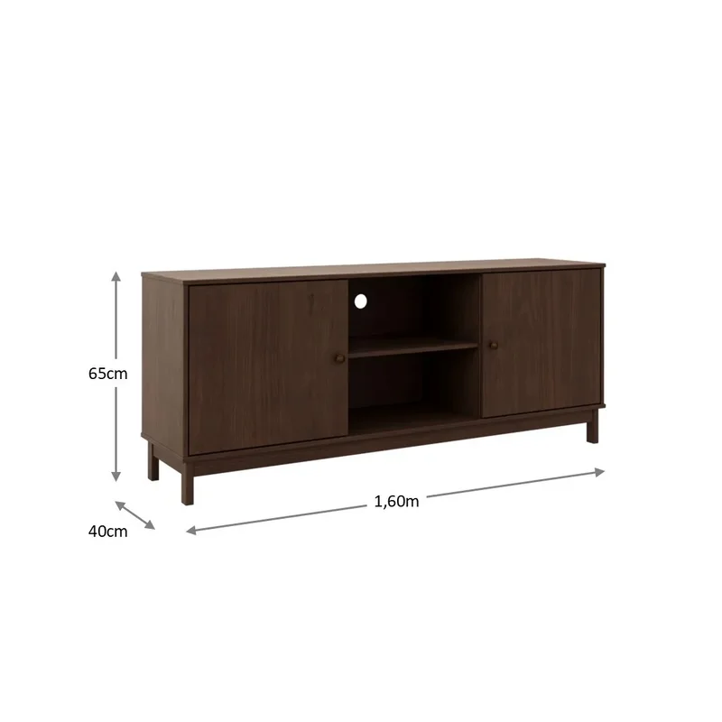 RACK DE TV 2 PUERTAS FINESTRA ESENCIA 1961 WN - Muebles para TV, Uruguay | Rosas Hermanos, vista 3