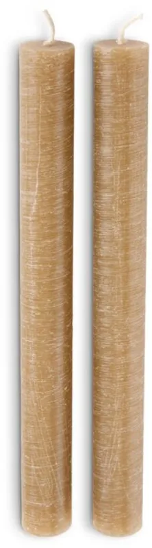 Vela BERTEL H22 cm almendra 2 piezas/paquete SDP en Beige - Velas y Portavelas, Uruguay | JYSK