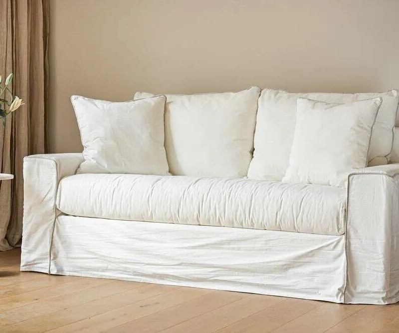 SILLON AZUR - TUSSOR Y LINO en Blanco - Sillones y sofás, Uruguay | La Iberica