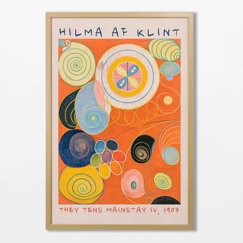 Hilma Af Klint - The Ten Largest No3 en Multicolor - Láminas, Uruguay | La Cuadrería