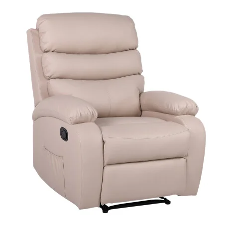 Sillon reclinable 1 cuerpo - Beige en Beige - Sillones y sofás, Uruguay | La Cueva Muebles, vista 11