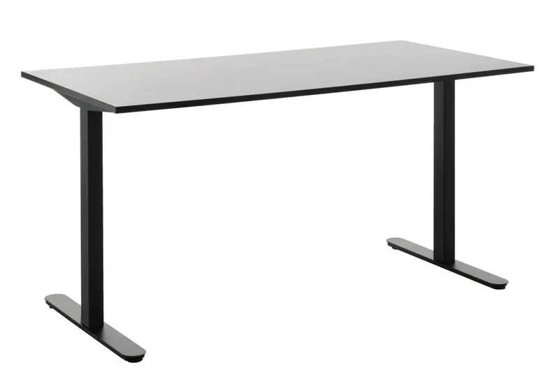 Escritorio STAUNING 80x160 negro en Negro - Escritorios, Uruguay | JYSK