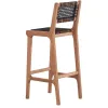 BANQUETA ALTA TRACO CUERDA NEGRA 40x46x106/75CM JATOBA - Muebles para el exterior, Uruguay | Vinibel, vista 3 de 7
