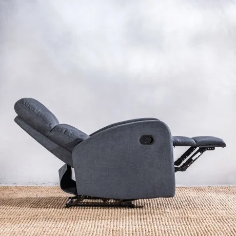Sillón Reclinable Taos 1 Cuerpo Gris en Gris - Sillones y sofás, Uruguay | Aihaus, vista 4