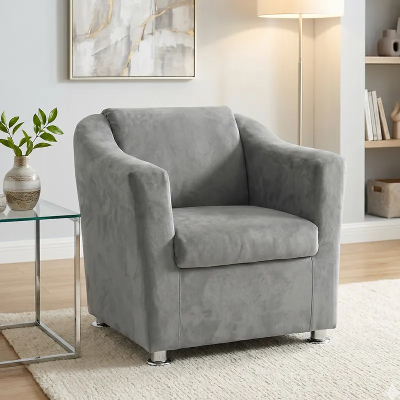 Sillon tilla - Moderna Hogar en Gris - Sillones y sofás, Uruguay | Moderna Hogar