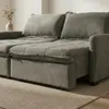 Sofá Cama Oliver - Tela Microfibra - 12075 (Salvia) en Gris - Sillones y sofás, Uruguay | NYR, vista 7 de 8