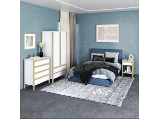Comoda Combinado Madera 4 cajones - Cómodas, Uruguay | Que Sal Muebleria, vista 3