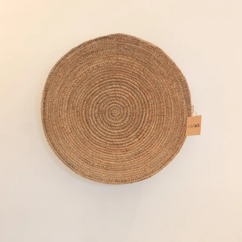 Espejo de Fibra Natural Noele L - Decoración de pared, Uruguay | Casakos, vista 3