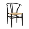 Silla De Comedor Madera Negro Wishbone en Negro - Sillas, Uruguay | Divino, vista 1 de 7