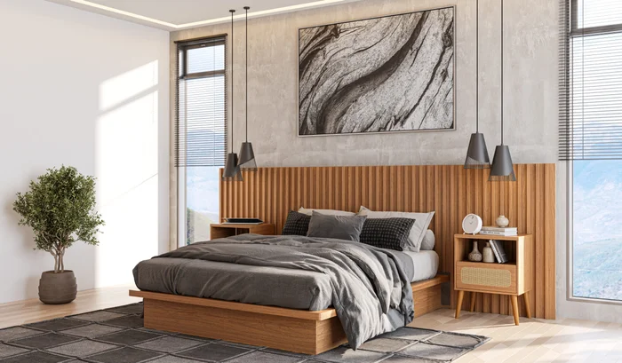 Respaldo de Cama Toledo en Madera natural - Respaldos de cama, Uruguay | Casa Brava, vista 2