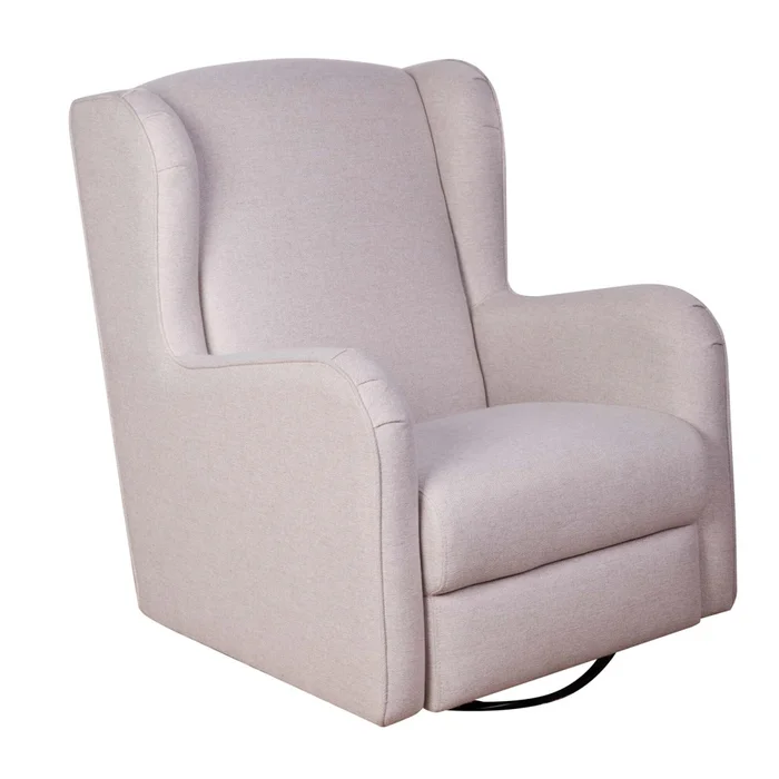 Butaca Mecedora 1 Cuerpo Tela Natural-beige Versalles Beige en Beige - Sillones y sofás, Uruguay | Divino, vista 2