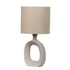 Lámpara De Mesa Metal Natural-beige Curve en Beige - Lámparas de mesa, Uruguay | Divino, vista 1 de 2