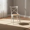 Silla De Comedor Madera Blanco Cruceta en Blanco - Sillas, Uruguay | Divino, vista 1 de 7