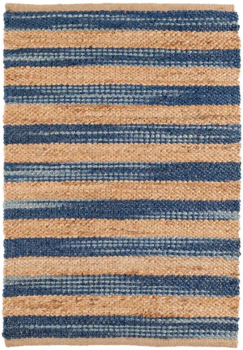 CORFU BLUE WOVEN YUTE en Multicolor - Alfombras, Uruguay | Sentido Jose Ignacio