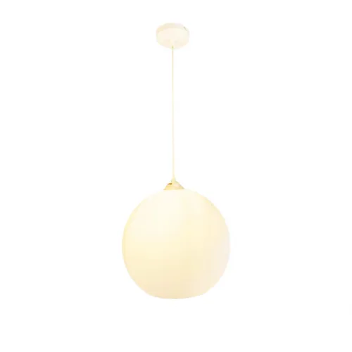 Luminaria Colgante Wallas Medium Blanca ø 20 cm en Blanco - Lámparas colgantes, Uruguay | Serlux