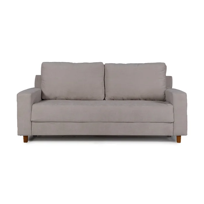 Sofá Modus (Outlet) - Tela Microfibra - 3 cuerpos - Berlin 02 (Beige) en Beige - Sillones y sofás, Uruguay | NYR, vista 2