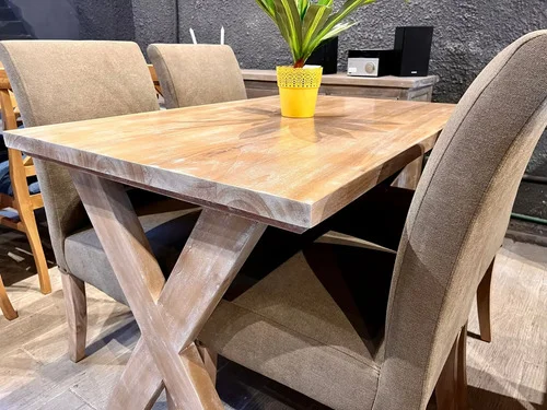 Juego De Comedor Madera Maciza Ozark Cruceta Con 4 Sillas A Eleccion en A Eleccion - Mesas de comedor, Uruguay | Ozark Home, vista 3
