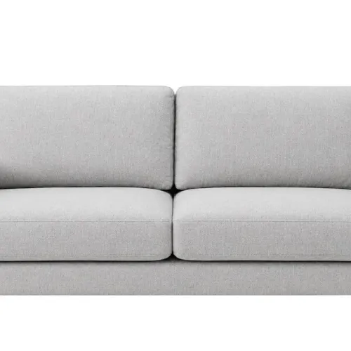 Sofá PRADA 3 cps PREVENTA - Gris Claro Tela Rústica en Gris - Sillones y sofás, Uruguay | Finkel