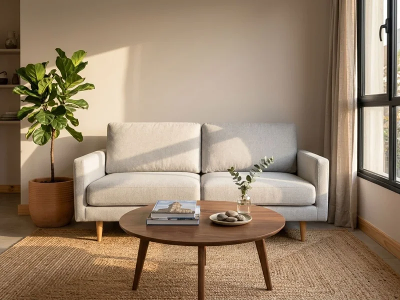 Sofá PRADA 3 cps - Beige en Beige - Sillones y sofás, Uruguay | Finkel, vista 3