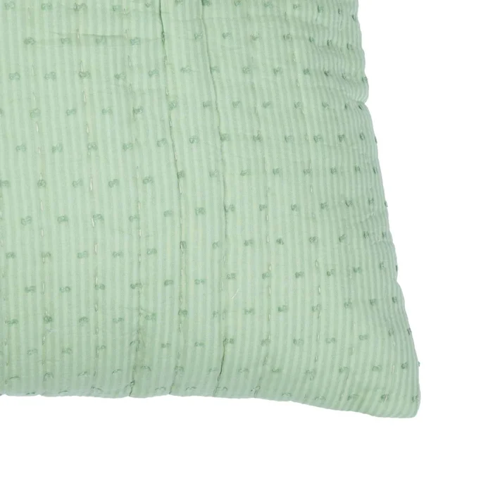 Almohadón Algodon Verde Lanark en Verde - Textiles, Uruguay | Divino, vista 2