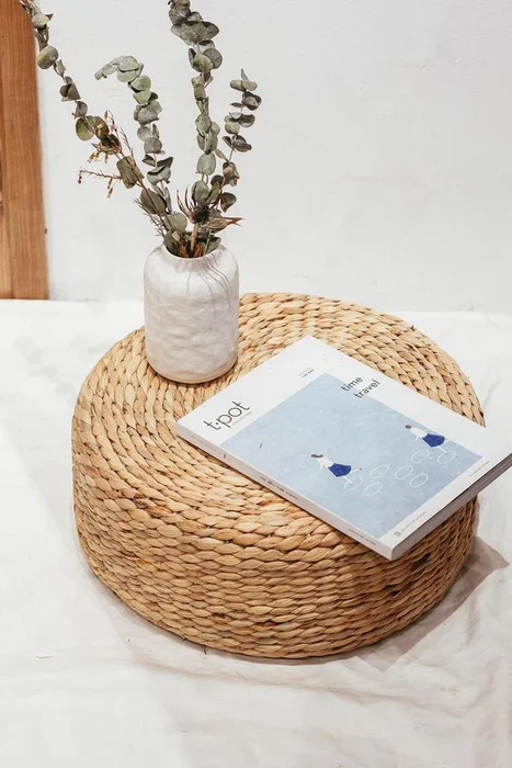 Pouf de seagrass - Muebles, Uruguay | Decoramuss
