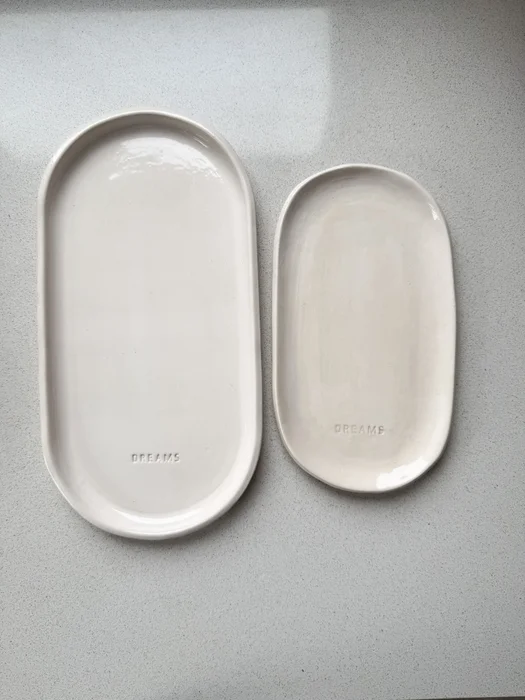 Plato oval XXL de cerámica - Decoración, Uruguay | Dreams On Time
