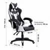 Silla Gamer Ergonomica Blanco en Blanco - Escritorios y sillas de escritorio, Uruguay | Unilux, vista 6 de 6