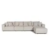 Sofá Modular Maia (5 módulos) - Tela Microfibra - 12072 (Beige) en Beige - Sillones y sofás, Uruguay | NYR, vista 3 de 7
