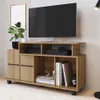 Rack Atenas en Madera natural - Muebles para TV, Uruguay | Palermo Casa Deco, vista 1 de 4