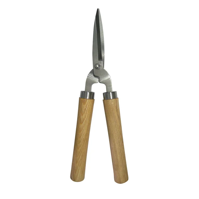 CORTADOR P/JARDIN ACERO INOX MANGO MADERA. 32X11.5CM - Macetas, Uruguay | Decohogar, vista 2