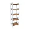 ESTANTERIA 5 TABLAS 45X32X142 CM BAMBOO CON BLANCO en Multicolor - Bibliotecas, Uruguay | Koz, vista 1 de 4