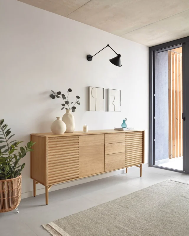 Set Brunella de 2 cuadros blanco 32 x 42 cm en Blanco - Decoración de pared, Uruguay | Kavehome, vista 3