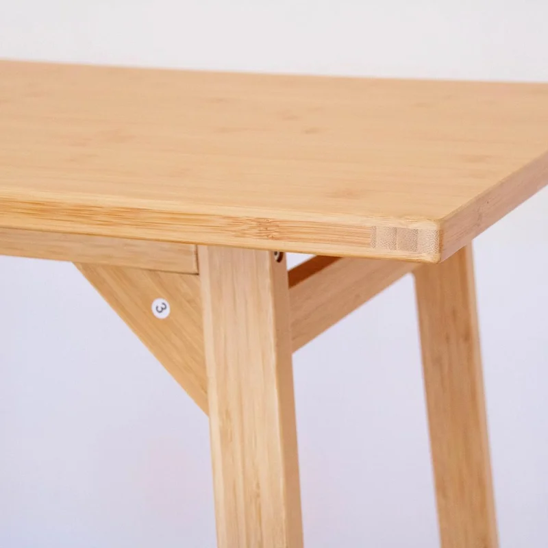 Desayunador Odda (incluye 2 banquetas) en Madera natural - Muebles, Uruguay | Uruguay Bamboo, vista 5
